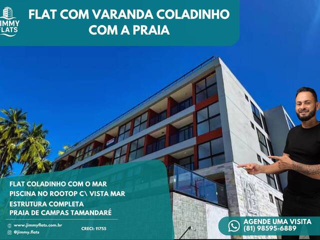 #94 - Apartamento para Venda em Tamandaré - PE