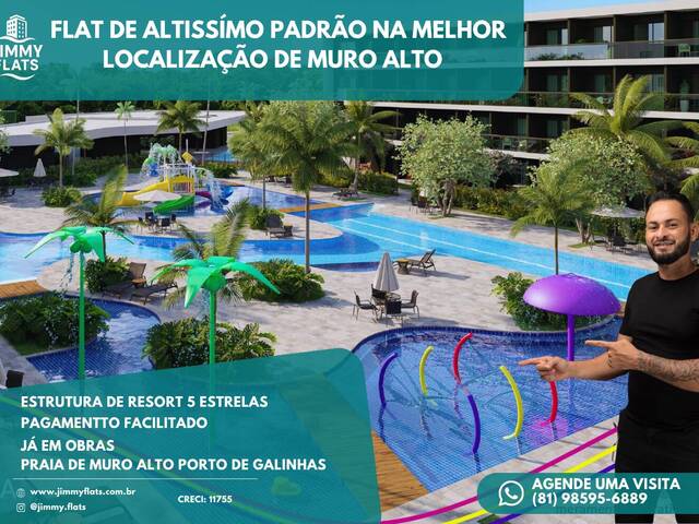 #93 - Apartamento para Venda em Ipojuca - PE
