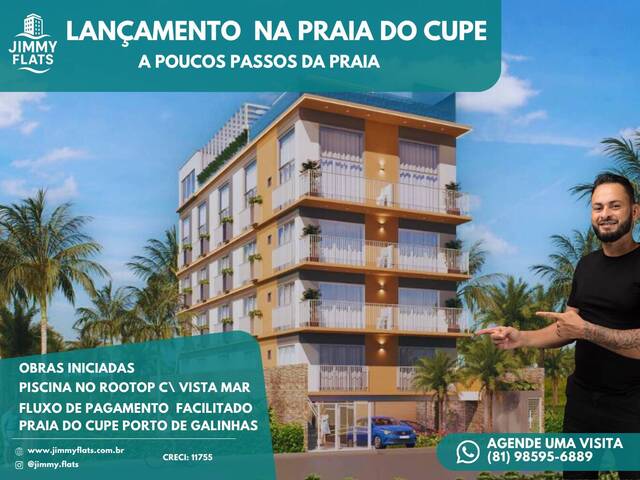 #88 - Apartamento para Venda em Ipojuca - PE