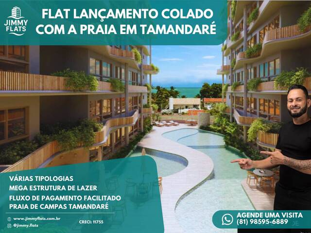 #MARDOATLAN - Apartamento para Venda em Tamandaré - PE
