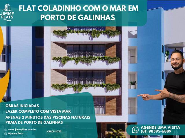 #WAVEPORTO - Apartamento para Venda em Ipojuca - PE