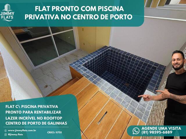 #WAIKIKIC\P - Apartamento para Venda em Ipojuca - PE
