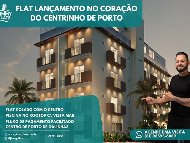 #95 - Apartamento para Venda em Ipojuca - PE
