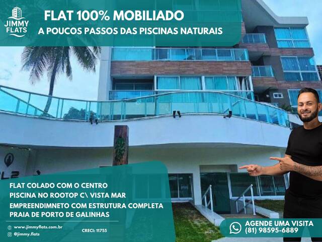 #NIXXUS1STU - Apartamento para Venda em Ipojuca - PE