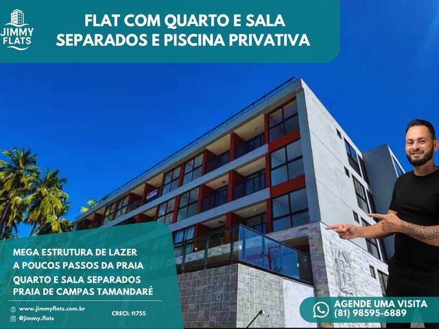 #MARDECAMPA - Apartamento para Venda em Tamandaré - PE