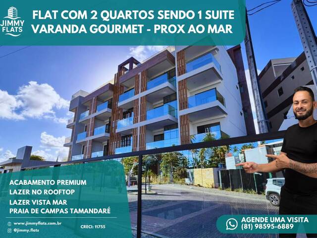 #CAMPASBEAC - Apartamento para Venda em Tamandaré - PE
