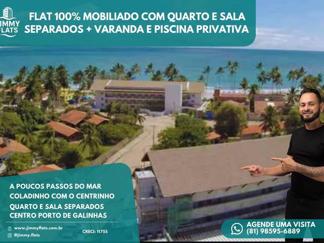 #PORTOCENTR - Apartamento para Venda em Ipojuca - PE