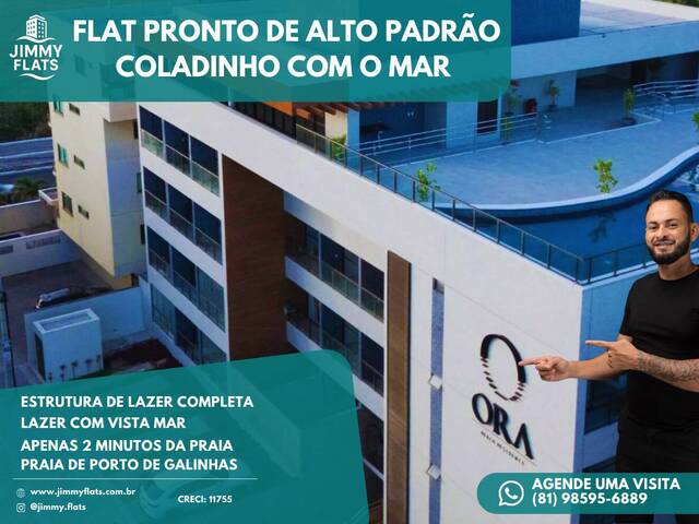 #ORABEACH02 - Apartamento para Venda em Ipojuca - PE