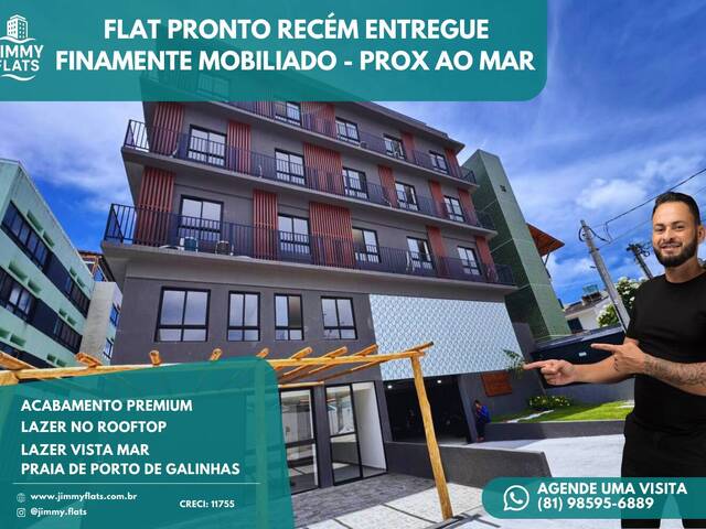 #BEACHHOUSE - Apartamento para Venda em Ipojuca - PE