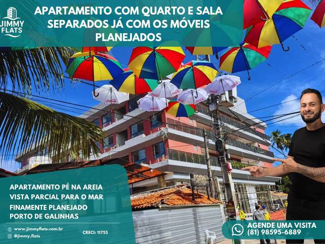 #145 - Apartamento para Venda em Ipojuca - PE
