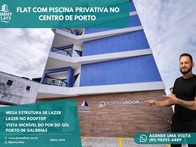 #PORTOLAGOA - Apartamento para Venda em Ipojuca - PE