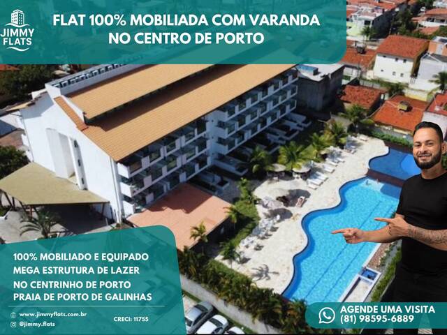 #LAGUNA02 - Apartamento para Venda em Ipojuca - PE